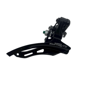 Câmbio Dianteiro Shimano Tourney FD-TZ500 Down Swing 3 Velocidades - Seminovo