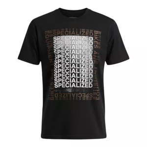 Camisa Casual Specialized Manga Curta Masculina Driven Black