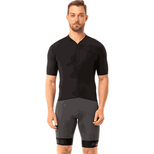 Camisa Ciclismo Unissex Manga Curta Euro Furbo Pretoㅤㅤㅤㅤㅤㅤㅤㅤ