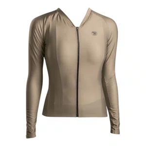 Camisa Free Force Feminina Training Marrom e Bege