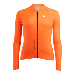 Camisa Jersey Donna Ragazza Manga Longa Feminina Apricot