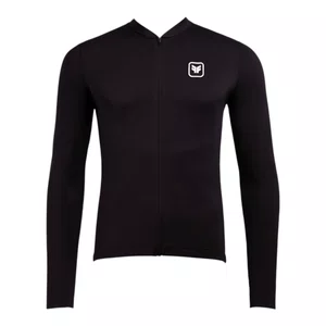 Camisa Jersey Masculina Manga Longa Furbo Euro Invicta Preto e Laranja