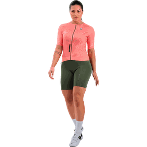 Camisa Manga Curta Feminina Furbo Donna Ragazza Panther Salmão