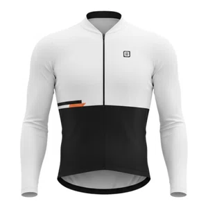 Camisa Masculina Manga Longa Furbo Euro Invicta Branca e Preta e Laranja