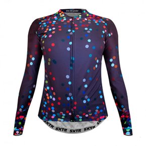 Camisa SportXtreme Slim Manga Longa Confetti Feminino Roxo