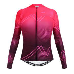 Camisa Sport Xtreme Slim Manga Longa Brava Feminino Rosa