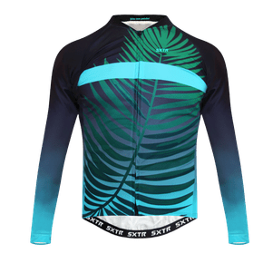 Camisa SportXtreme Slim Manga Longa Bahamas Masculino Verde e Azul