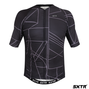 Camisa Sport Xtreme Slim Grafiza Dark Masculino Preto e Cinza