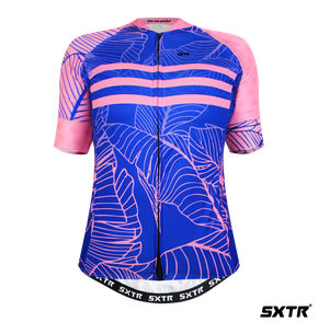 Camisa Sport Xtreme Slim Serena Feminino Azul e Rosa