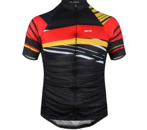 Camisa Sport Xtreme Sport Alemanha Masculino Preto e Vermelho