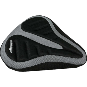 Capa de Selim Elleven Barra Circular Gel Preto e Cinza