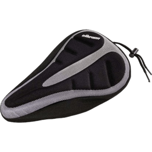 Capa de Selim Elleven MTB Gel 175 x 265mm Preto e Cinza