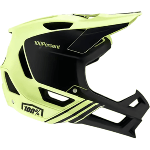 Capacete 100% Trajecta LTD 21 Amarelo e Preto