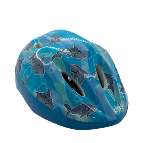 Capacete Absolute Kids Shake Tubarao Azul m Capacete Absolute Kids Shake Tubarao Azul m