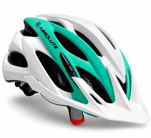 Capacete Absolute Luna Branco/Verde