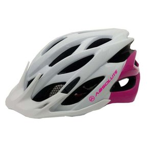 Capacete Absolute Mia Branco e rosa