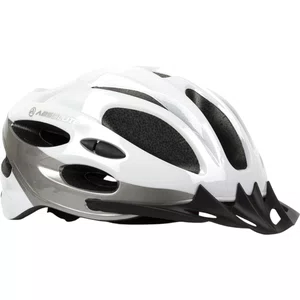 Capacete Absolute Nero Branco e Prata