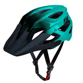 Capacete ASW Bike Accel Dots Verde e Preto