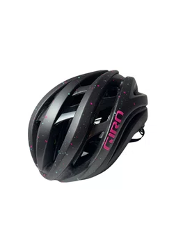 Capacete Giro Aether MIPS Cinza Fosco/Rosa