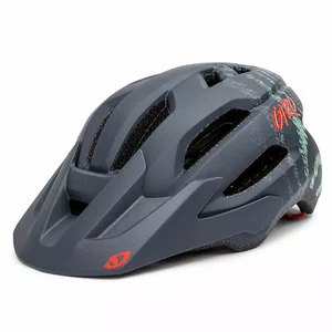 Capacete giro fixture ii cinza fosco/verde