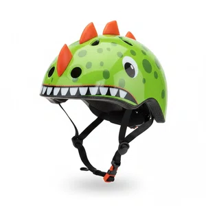 Capacete GTA Infantil Dino Verde