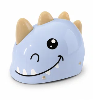 Capacete infantil dinossauro azul 48-54