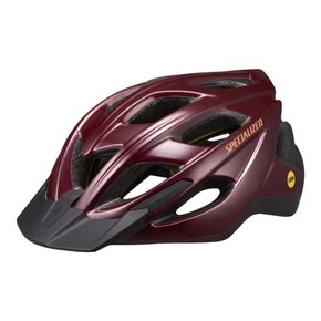 Capacete Specialized Chamonix com Mips Vermelho Escuro