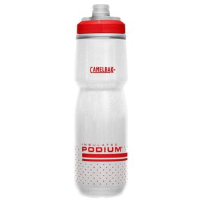 Caramanhola Camelbak Podium Chill 710ml Branco e Vermelho