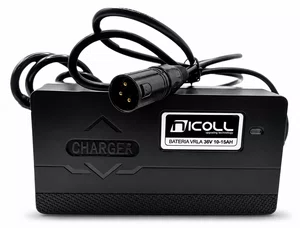 Carregador Bicicleta Eletrica Duos 36V 10-15 Ahㅤㅤㅤ
