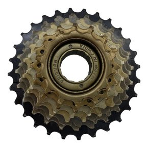 Catraca Rosca X-Time 7 Velocidades 14-28 Dentes Index Bronze