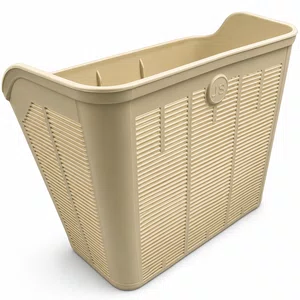 Cesta Plastica JKS Bege ㅤㅤㅤㅤㅤㅤㅤㅤㅤㅤㅤㅤㅤㅤㅤㅤ