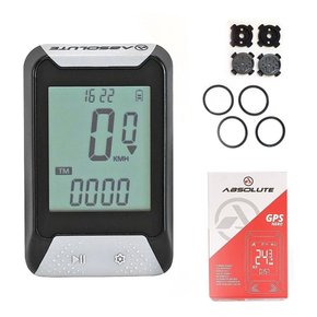 Ciclocomputador GPS Absolute Nero Preto e Cinza