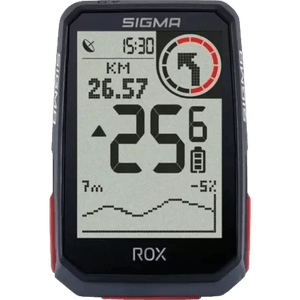 Ciclocomputador Sigma com GPS Rox 4.0 Preto
