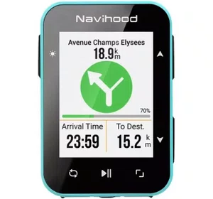 Cicloconputador gps navihood l2 azul (0124356)