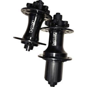 Cubo GTA em Aluminio Dianteiro e Traseiro Free 36f Rolamento Com Bloco na Cor Preta