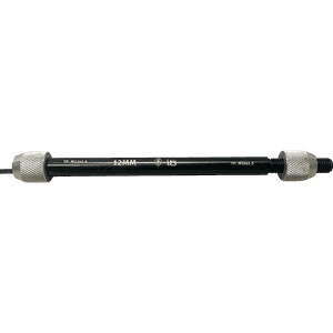 Eixo Passante Ictus 12mm para Rolo de Treino Pretoㅤㅤㅤㅤㅤ