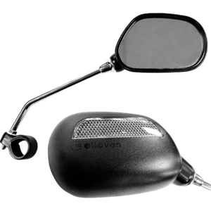 Espelho Retrovisar Elleven Retangular com Refletor