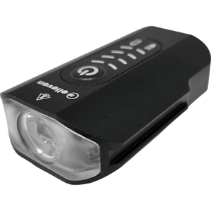 Farol + Sinalizador Traseiro 2 Em 1 600lm+30lm Alumínio