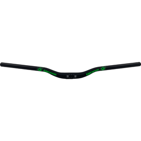 Guidão 31.8 x 700mm x 50° Gios MTB GI 6816 Preto e Verde Neon