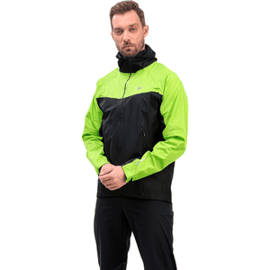 Jaqueta Impermeável Furbo Unissex Accorto Preta e Verde