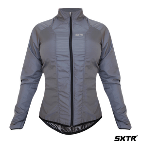 Jaqueta Corta Vento SportXtreme Confort Feminina Cinza