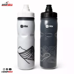 Kit 2 Caramanholas NTK Squeeze 600ml Preta/Branco