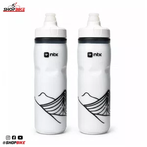 Kit 2 Caramanholas NTK Squeeze 600ml Branca/Branca