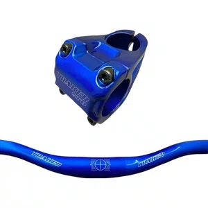 Kit Guidão Com Mesa Falcon Traker 720mm Azulㅤㅤㅤㅤㅤㅤ