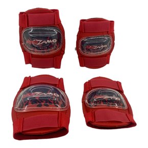 Kit Proteção Kidzamo Infantil Vermelho