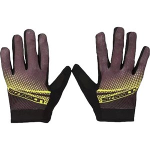 Luva Dedo Longo Session Velon Preto e Amarelo