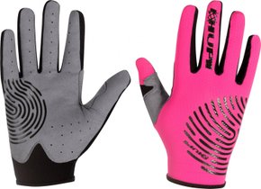 Luva Ciclismo Hupi Bio Full Dedo Longo Rosa