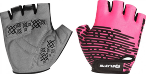 Luva Hupi Eco Bio Dedo Curto Rosa Neon