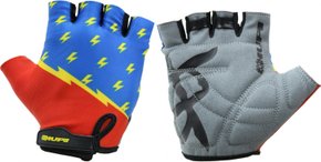 Luva Hupi Eco Dedo Curto Maravilha Azul e Vermelho