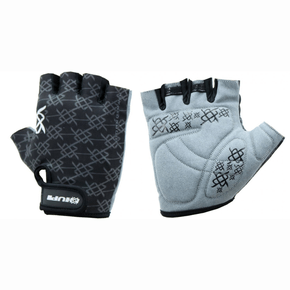 Luva Hupi Logo Black dedo Curto Preto